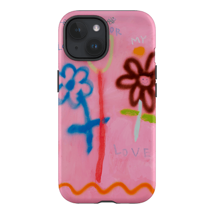 Flowers Printed Phone Cases iPhone 15 / Armoured by Kate Eliza - The Dairy