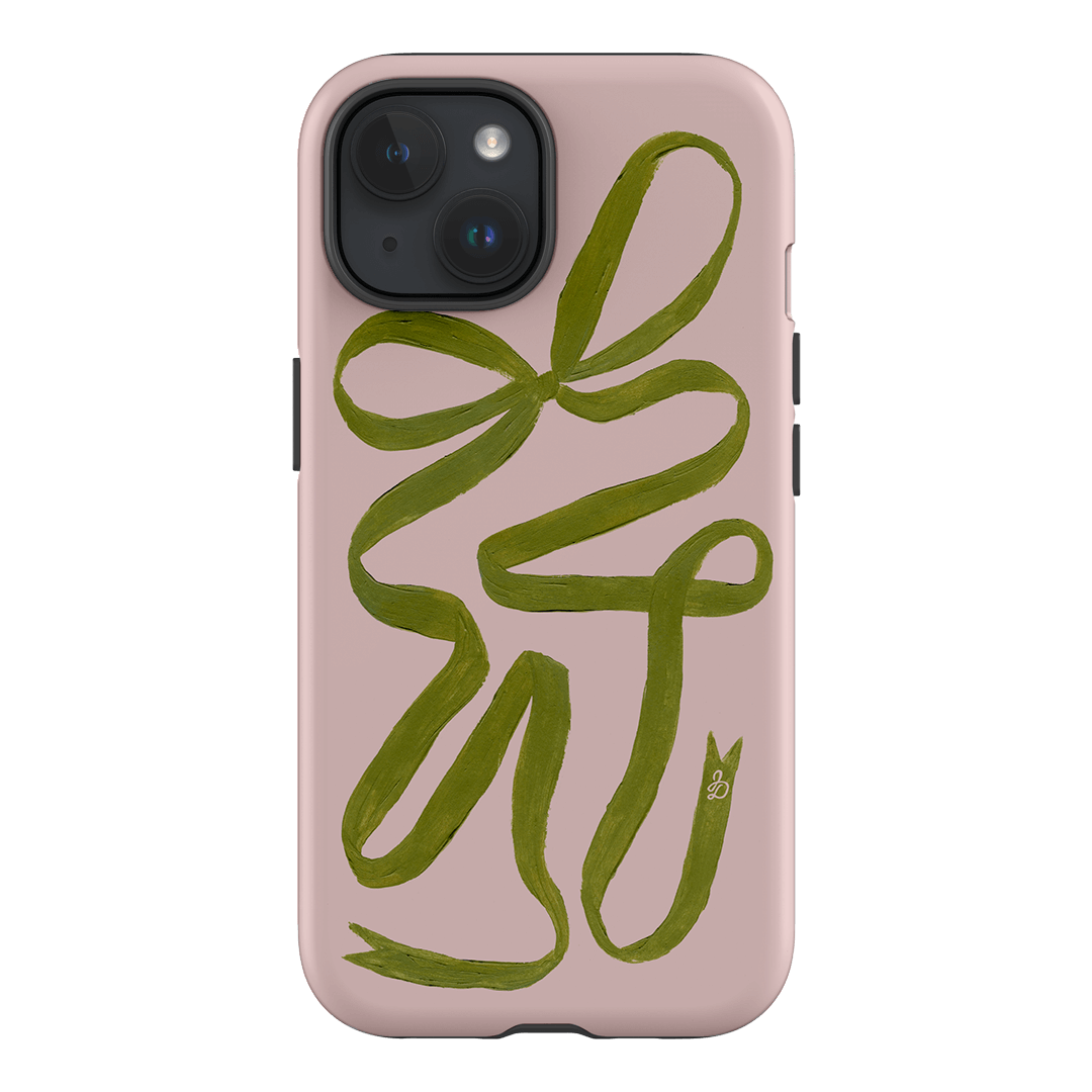 Garden Ribbon Printed Phone Cases iPhone 15 / Armoured by Jasmine Dowling - The Dairy