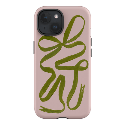 Garden Ribbon Printed Phone Cases iPhone 15 / Armoured by Jasmine Dowling - The Dairy
