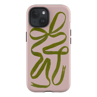 Garden Ribbon Printed Phone Cases iPhone 15 / Armoured by Jasmine Dowling - The Dairy