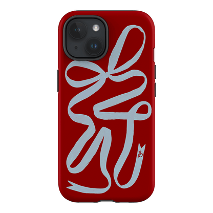 Cottage Ribbon Printed Phone Cases iPhone 15 / Armoured by Jasmine Dowling - The Dairy