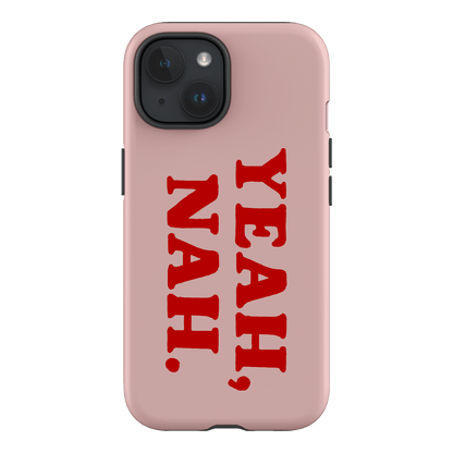 Yeah Nah Printed Phone Cases iPhone 15 / Armoured by Jasmine Dowling - The Dairy