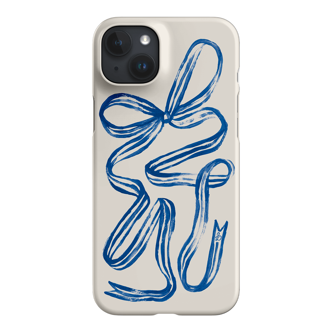 Bowerbird Ribbon Printed Phone Cases iPhone 15 Plus / Snap by Jasmine Dowling - The Dairy
