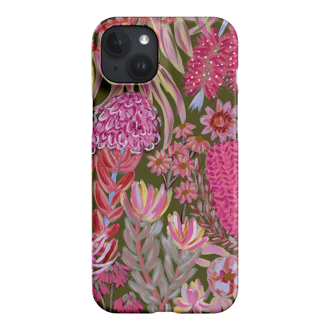 Floral Island Printed Phone Cases iPhone 15 Plus / Snap by Amy Gibbs - The Dairy
