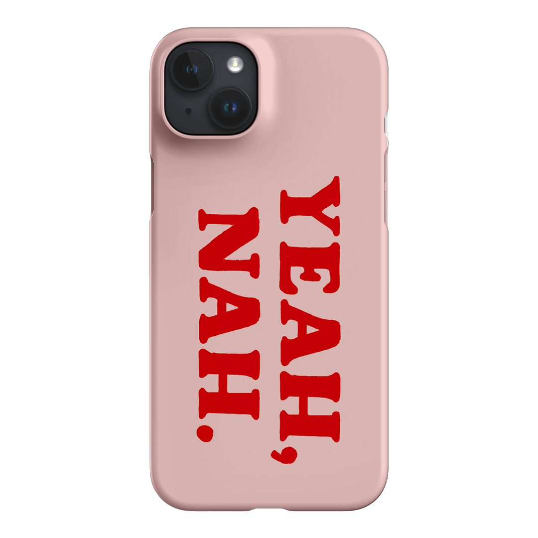 Yeah Nah Printed Phone Cases iPhone 15 Plus / Snap by Jasmine Dowling - The Dairy
