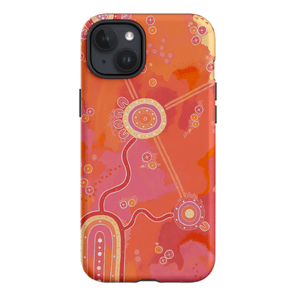 Across The Land Printed Phone Cases iPhone 15 Plus / Armoured by Nardurna - The Dairy