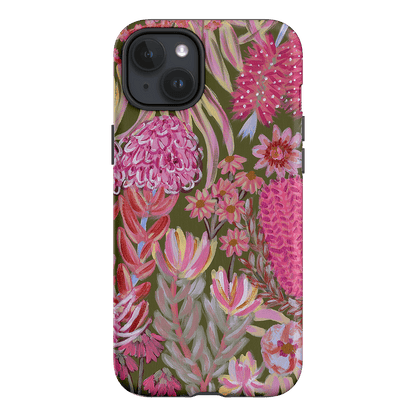Floral Island Printed Phone Cases iPhone 15 Plus / Armoured by Amy Gibbs - The Dairy