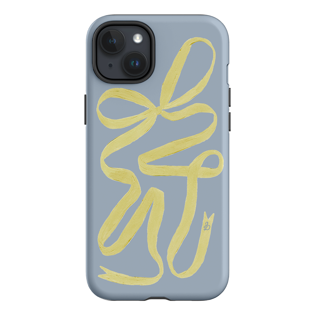 Sorbet Ribbon Printed Phone Cases iPhone 15 Plus / Armoured by Jasmine Dowling - The Dairy