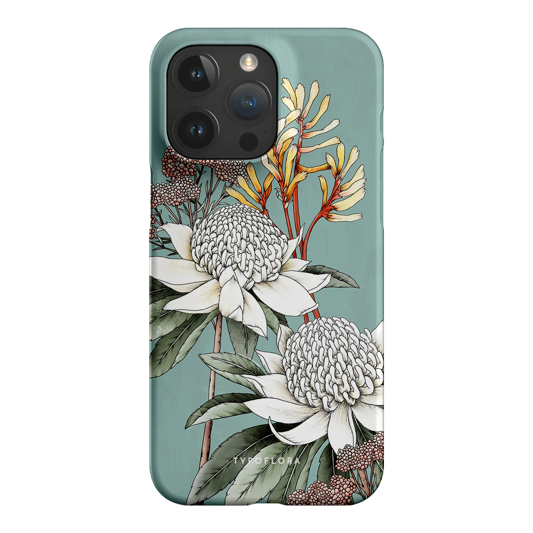 Waratah Printed Phone Cases iPhone 15 Pro Max / Snap by Typoflora - The Dairy