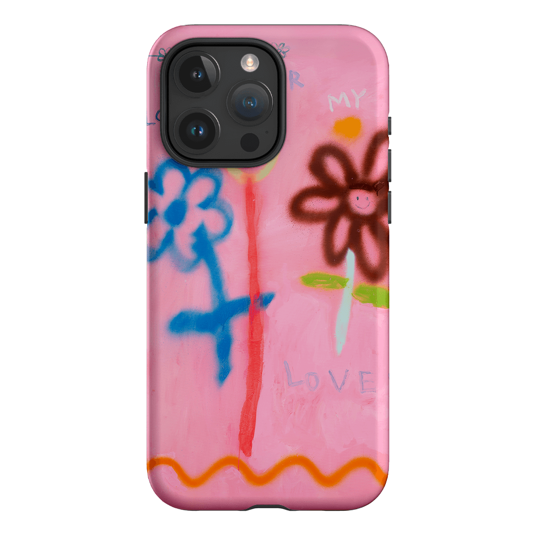 Flowers Printed Phone Cases iPhone 15 Pro Max / Armoured by Kate Eliza - The Dairy