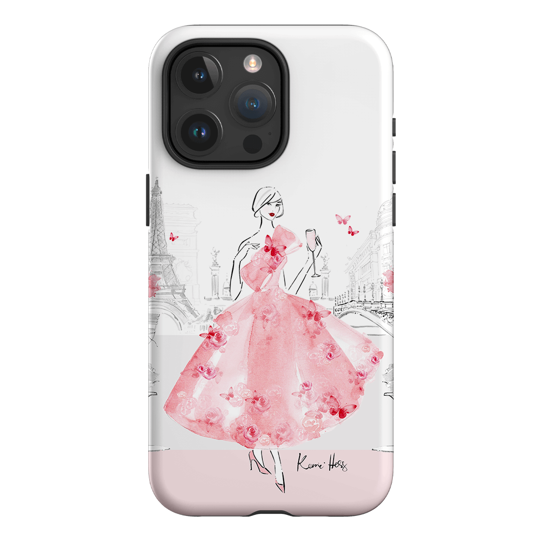 Rose Paris Printed Phone Cases iPhone 15 Pro Max / Armoured by Kerrie Hess - The Dairy