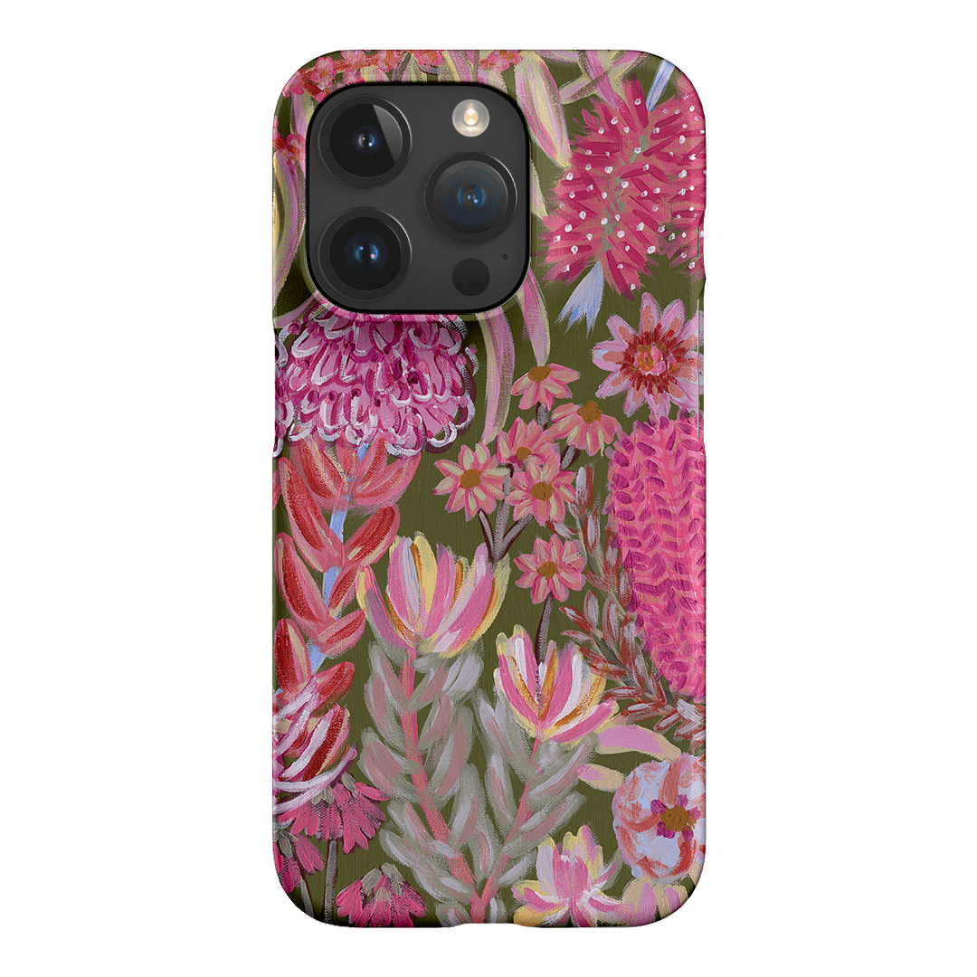 Floral Island Printed Phone Cases iPhone 15 Pro / Snap by Amy Gibbs - The Dairy