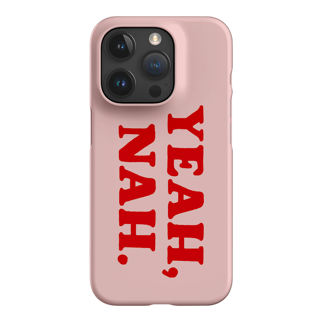 Yeah Nah Printed Phone Cases iPhone 15 Pro / Snap by Jasmine Dowling - The Dairy