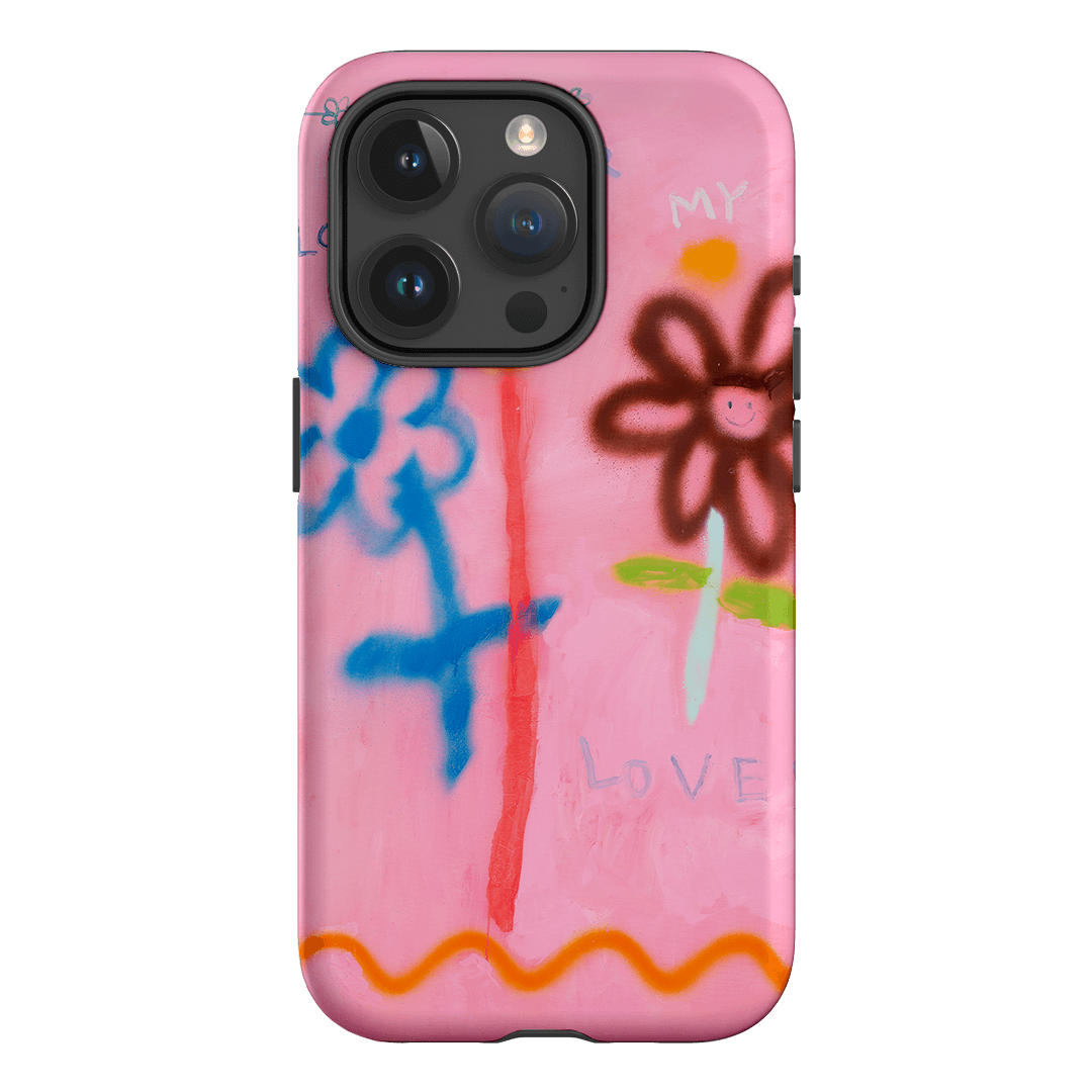 Flowers Printed Phone Cases iPhone 15 Pro / Armoured by Kate Eliza - The Dairy