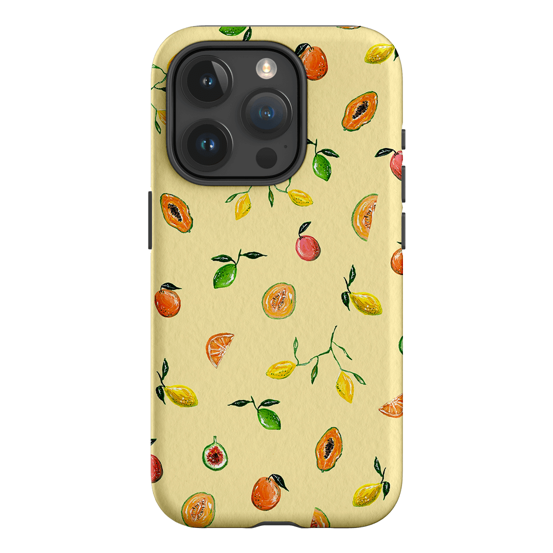 Golden Fruit Printed Phone Cases iPhone 15 Pro / Armoured by BG. Studio - The Dairy