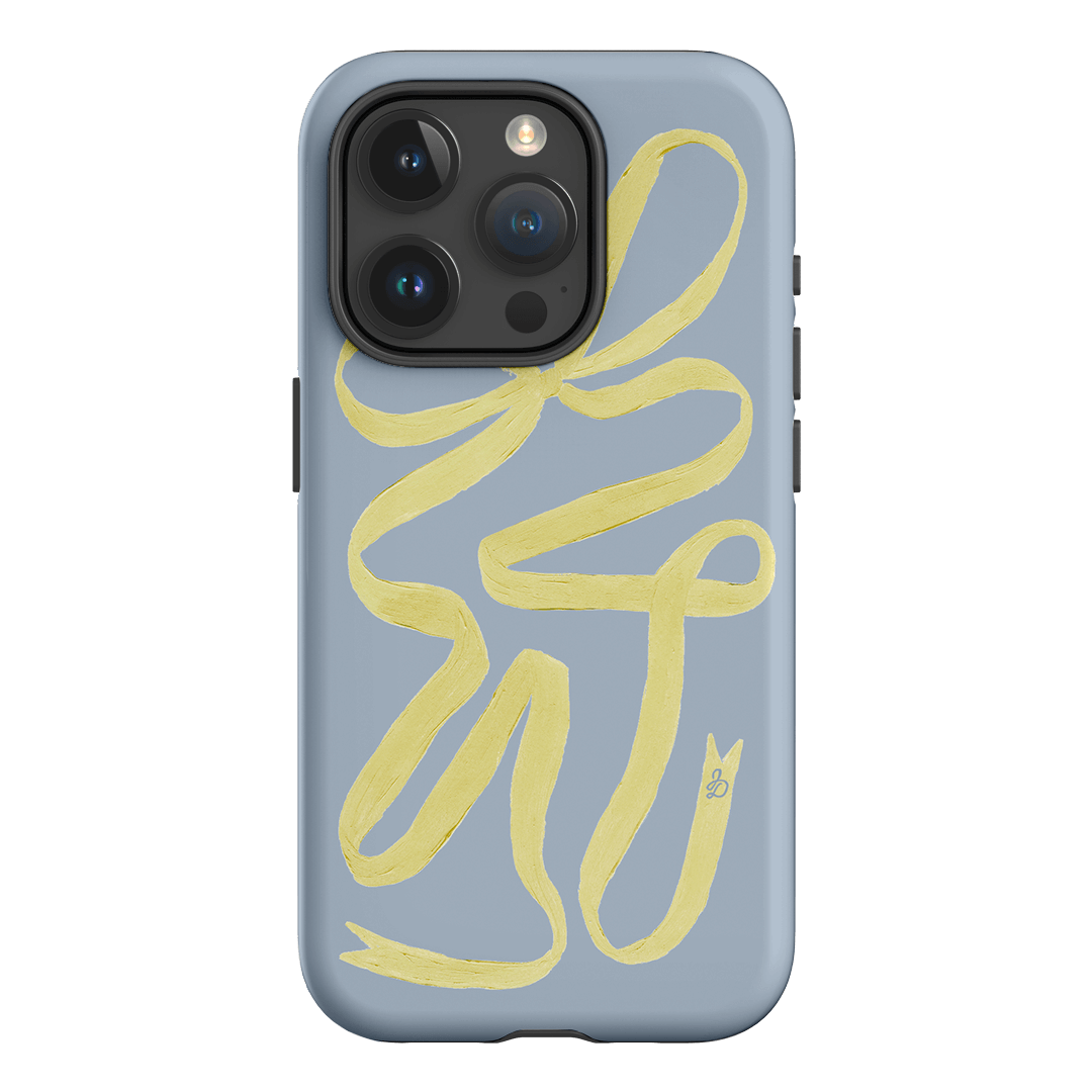 Sorbet Ribbon Printed Phone Cases iPhone 15 Pro / Armoured by Jasmine Dowling - The Dairy