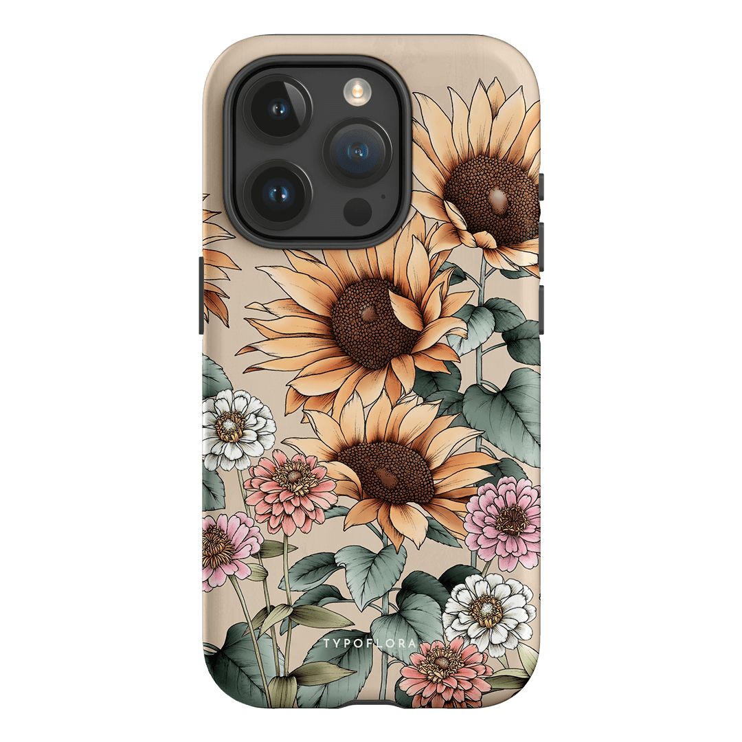 Summer Blooms Printed Phone Cases iPhone 15 Pro / Armoured by Typoflora - The Dairy