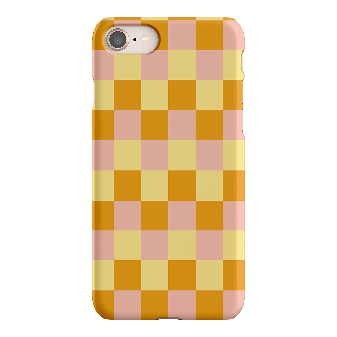 Checks in Fall Matte Case Matte Phone Cases iPhone 8 / Snap by The Dairy - The Dairy