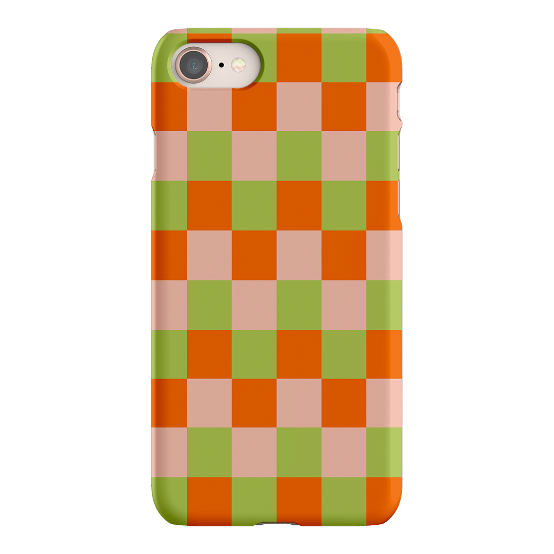 Checks in Summer Matte Case Matte Phone Cases iPhone 8 / Snap by The Dairy - The Dairy