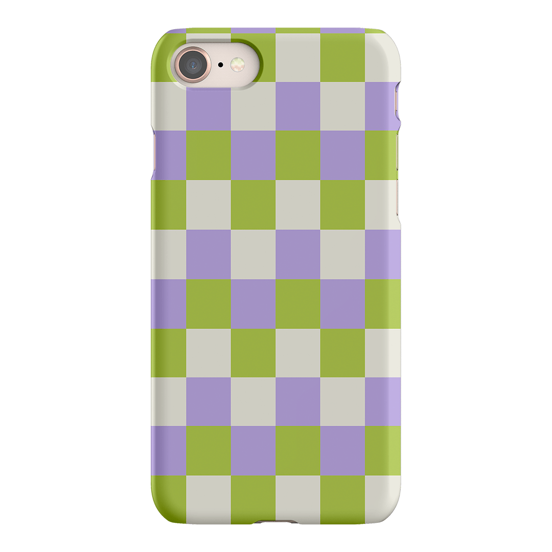 Checks in Winter Matte Case Matte Phone Cases iPhone 8 / Snap by The Dairy - The Dairy