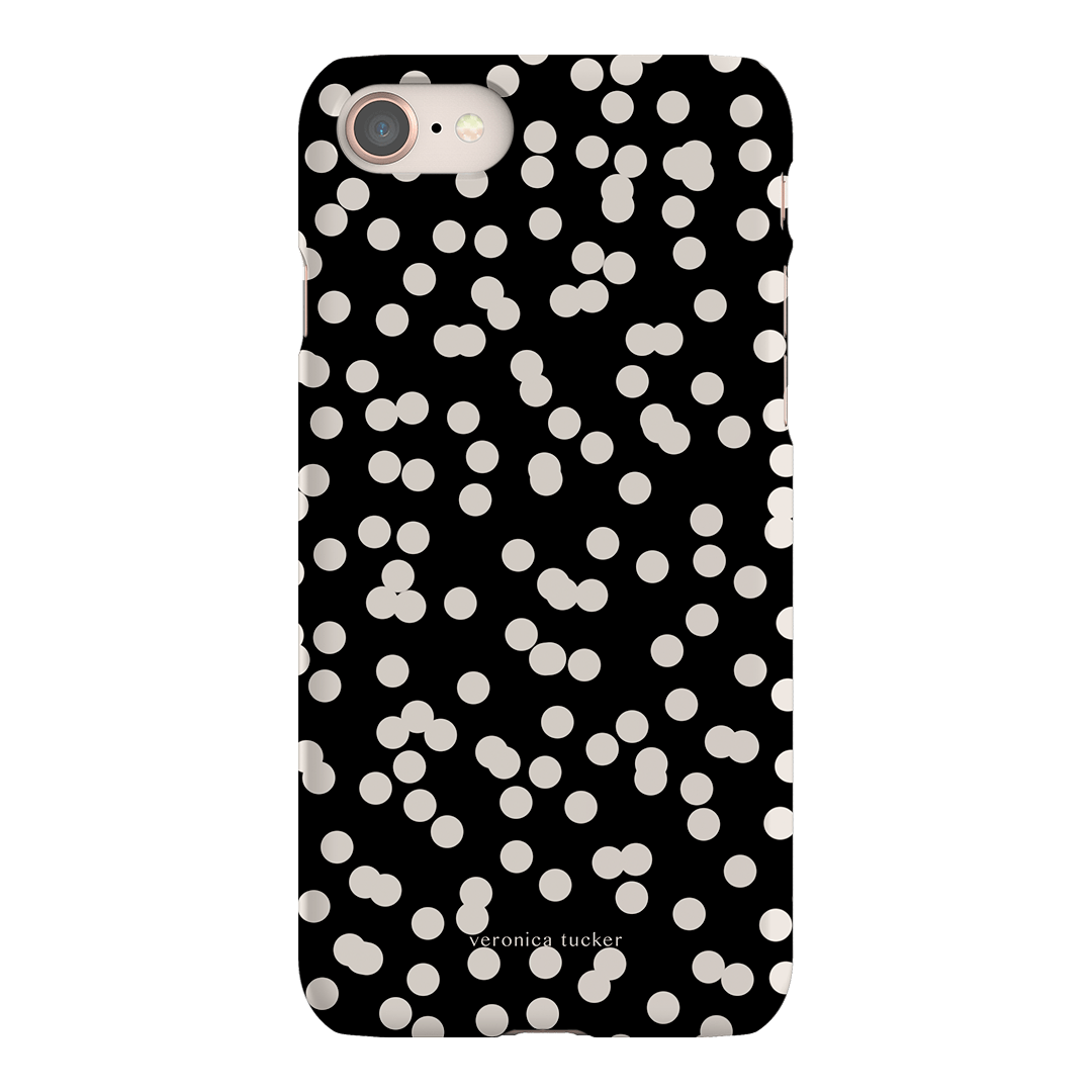 Mini Confetti Noir Printed Phone Cases iPhone 8 / Snap by Veronica Tucker - The Dairy