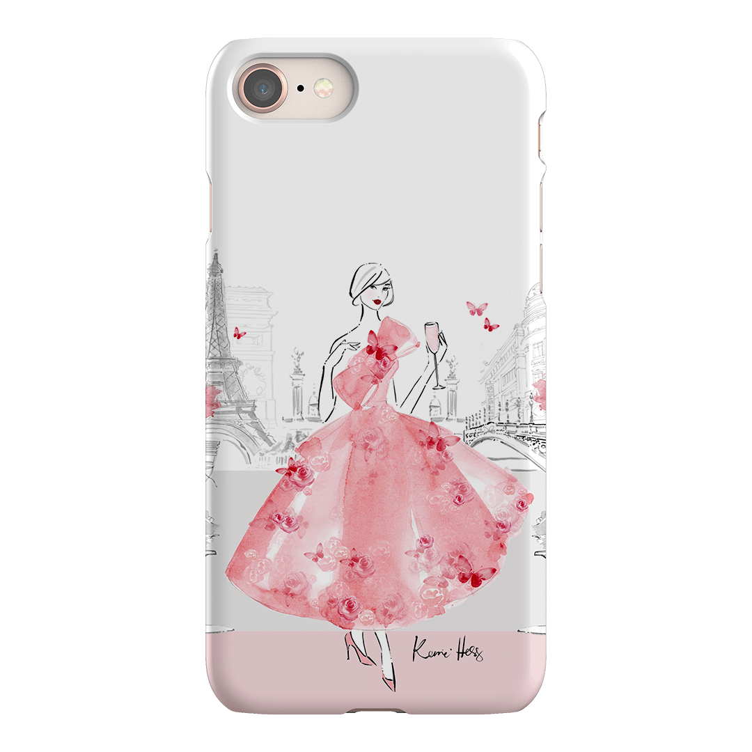 Rose Paris Printed Phone Cases iPhone 8 / Snap by Kerrie Hess - The Dairy