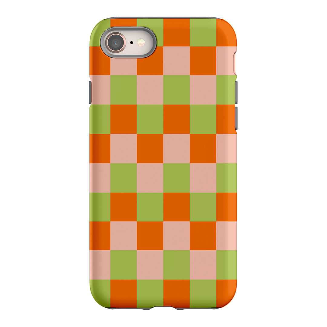 Checks in Summer Matte Case Matte Phone Cases iPhone 8 / Armoured by The Dairy - The Dairy