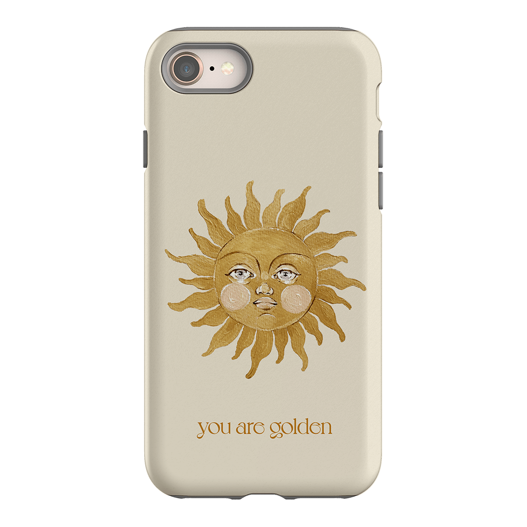 You Are Golden Printed Phone Cases iPhone 8 / Armoured by Brigitte May - The Dairy
