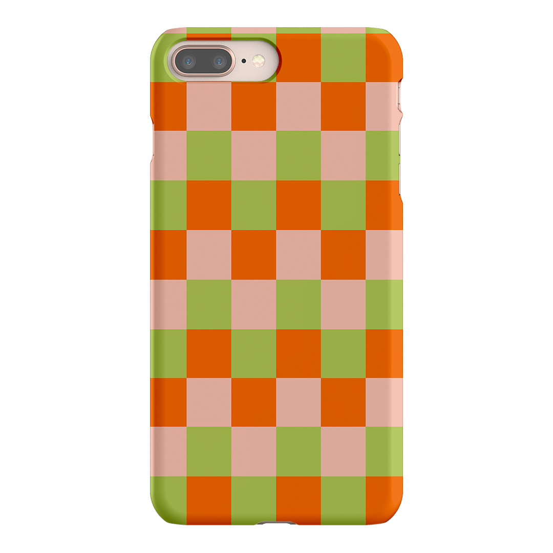 Checks in Summer Matte Case Matte Phone Cases iPhone 8 Plus / Snap by The Dairy - The Dairy