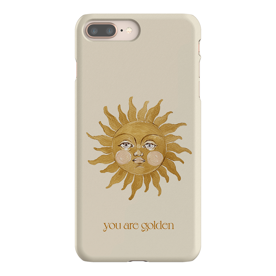 You Are Golden Printed Phone Cases iPhone 8 Plus / Snap by Brigitte May - The Dairy