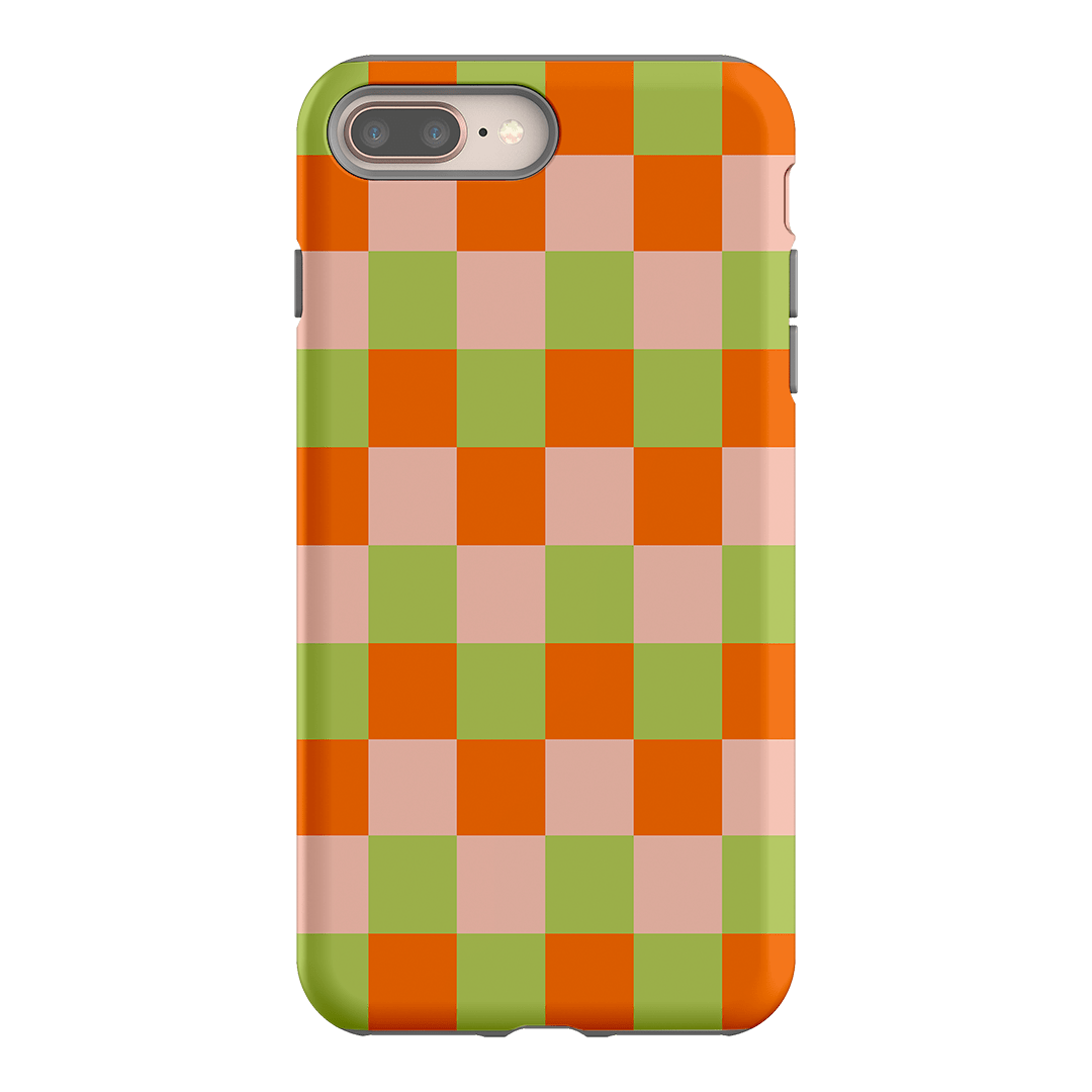 Checks in Summer Matte Case Matte Phone Cases iPhone 8 Plus / Armoured by The Dairy - The Dairy