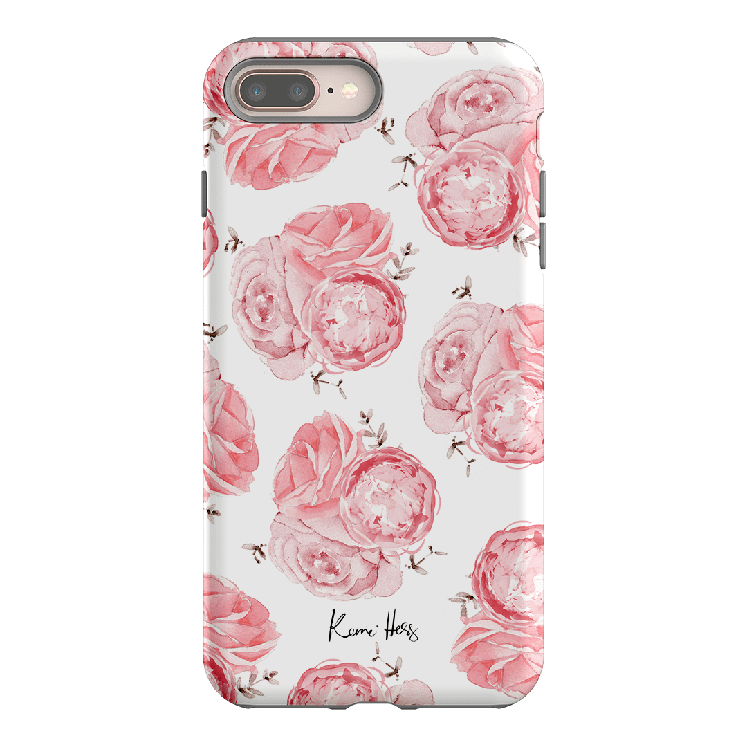 Peony Rose Printed Phone Cases iPhone 8 Plus / Armoured by Kerrie Hess - The Dairy