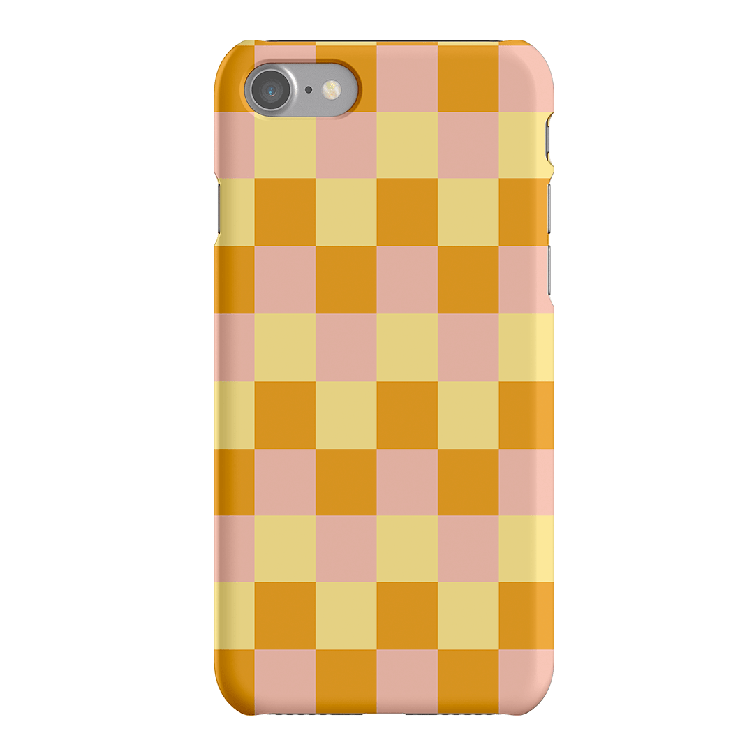 Checks in Fall Matte Case Matte Phone Cases iPhone SE / Snap by The Dairy - The Dairy