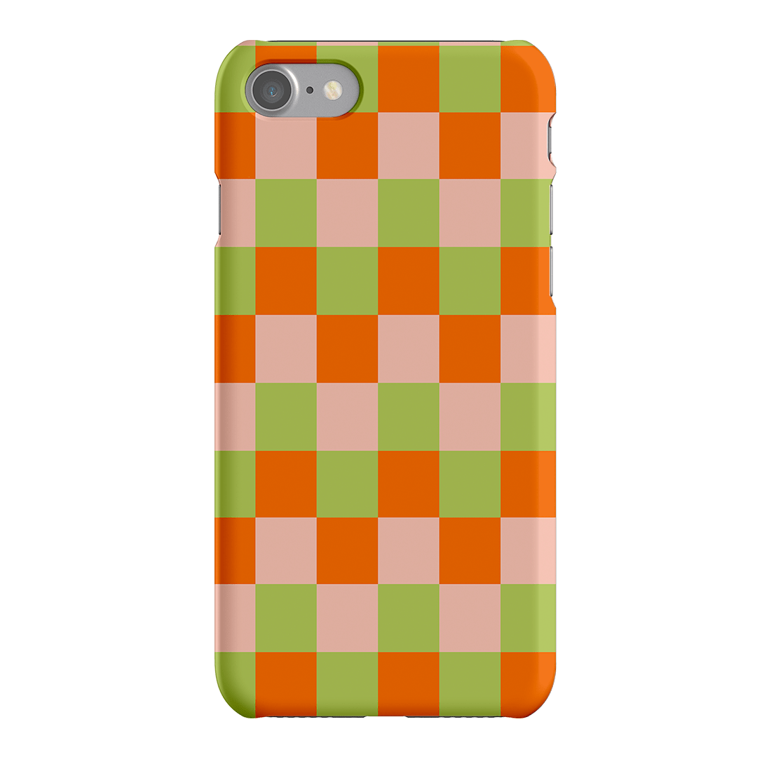 Checks in Summer Matte Case Matte Phone Cases iPhone SE / Snap by The Dairy - The Dairy