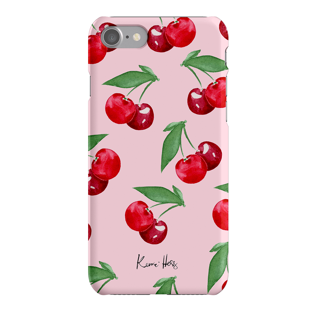 Cherry Rose Printed Phone Cases iPhone SE / Snap by Kerrie Hess - The Dairy