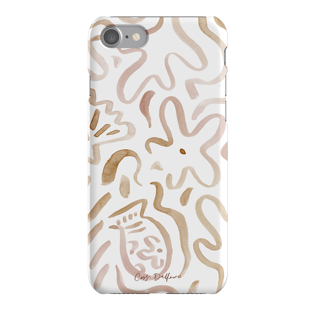 Flow Printed Phone Cases iPhone SE / Snap by Cass Deller - The Dairy