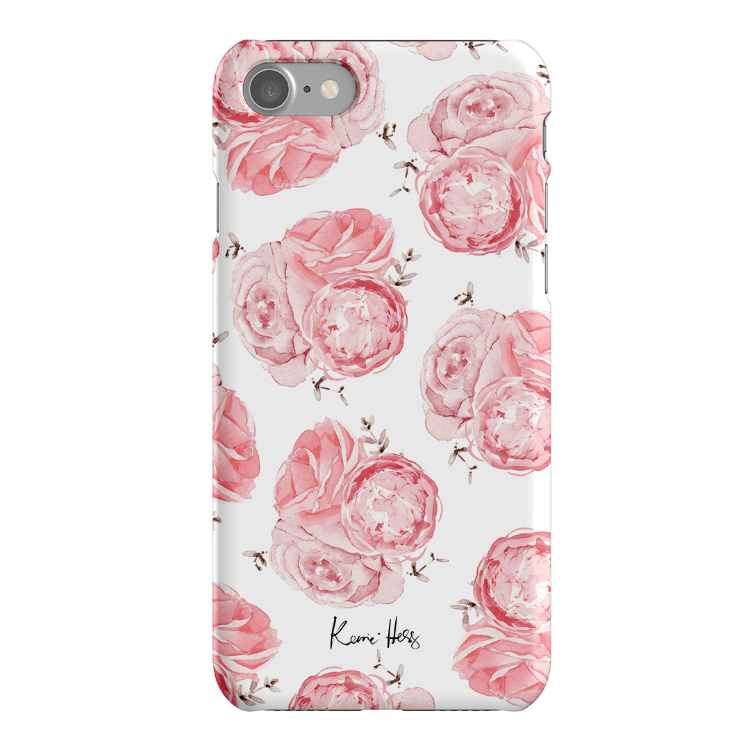 Peony Rose Printed Phone Cases iPhone SE / Snap by Kerrie Hess - The Dairy