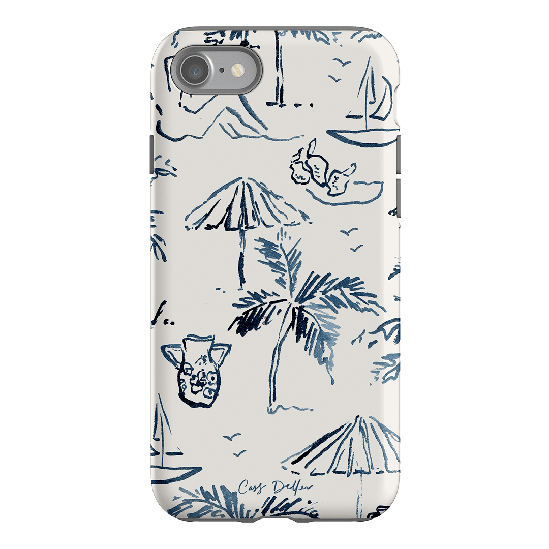 Balmy Blue Illustrated Phone Case by Cass Deller – The Dairy