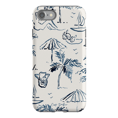 Balmy Blue Printed Phone Cases iPhone SE / Armoured by Cass Deller - The Dairy