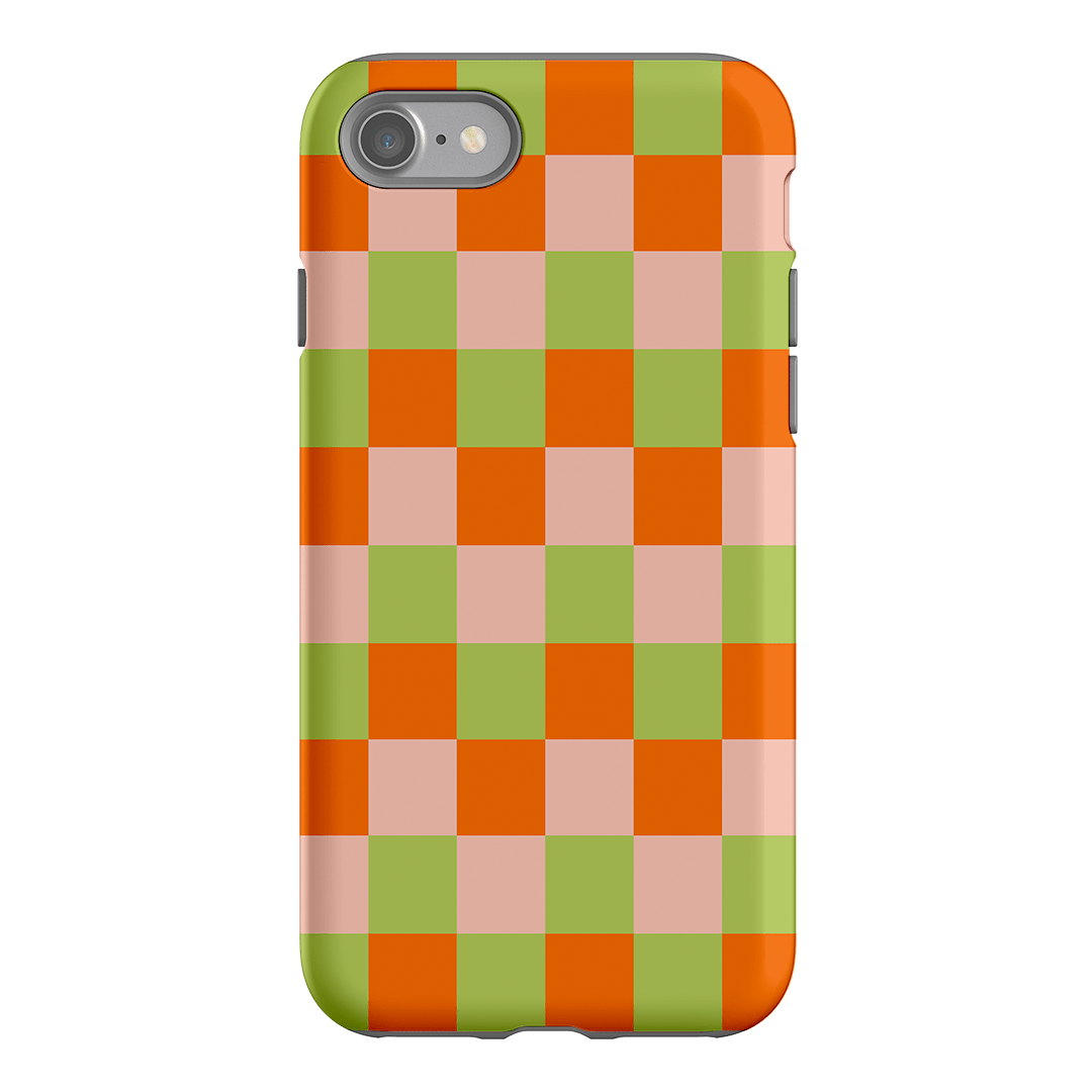 Checks in Summer Matte Case Matte Phone Cases iPhone SE / Armoured by The Dairy - The Dairy