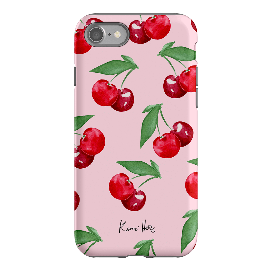 Cherry Rose Printed Phone Cases iPhone SE / Armoured by Kerrie Hess - The Dairy