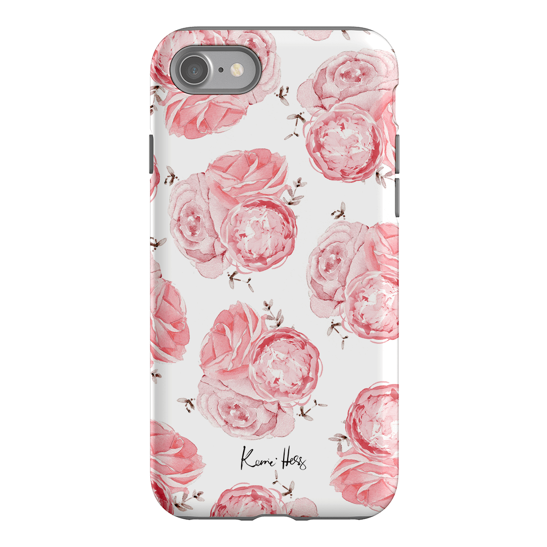 Peony Rose Printed Phone Cases iPhone SE / Armoured by Kerrie Hess - The Dairy