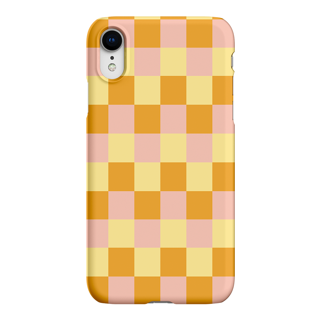 Checks in Fall Matte Case Matte Phone Cases iPhone XR / Snap by The Dairy - The Dairy