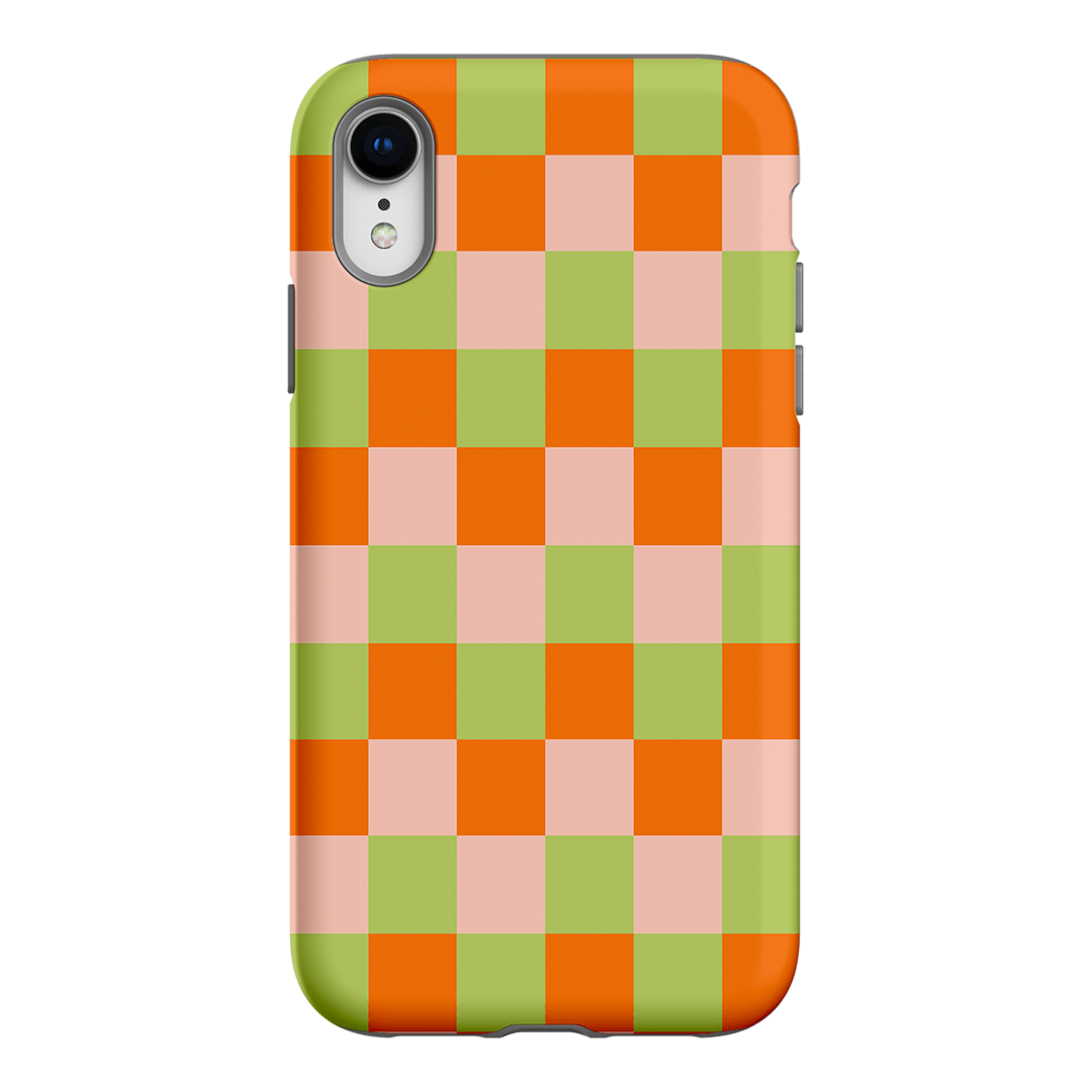 Checks in Summer Matte Case Matte Phone Cases iPhone XR / Armoured by The Dairy - The Dairy