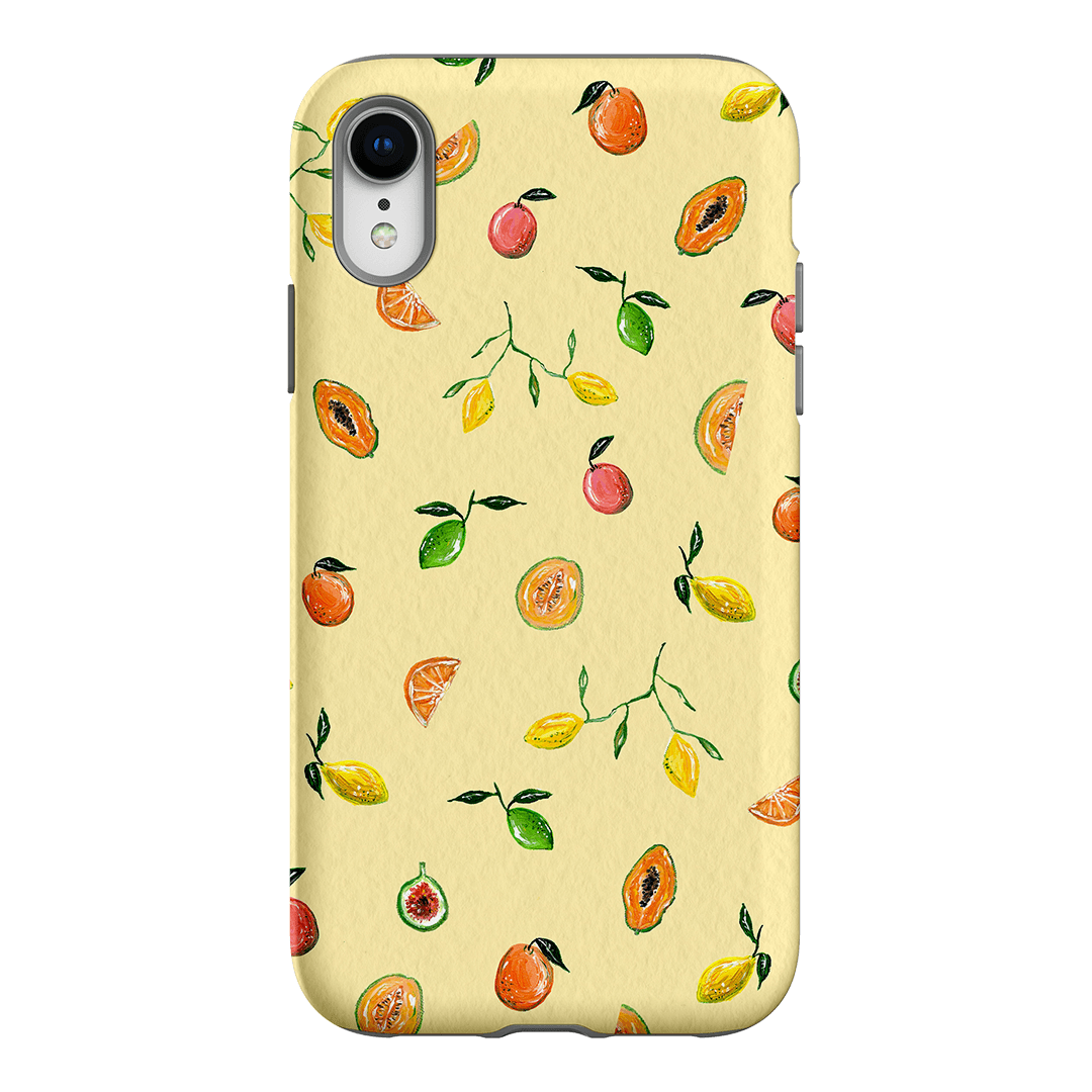 Golden Fruit Printed Phone Cases iPhone XR / Armoured by BG. Studio - The Dairy