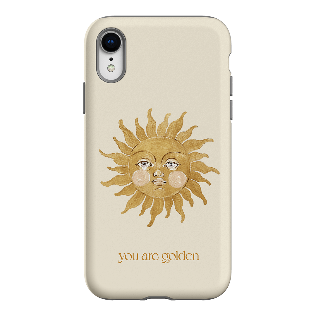 You Are Golden Printed Phone Cases iPhone XR / Armoured by Brigitte May - The Dairy