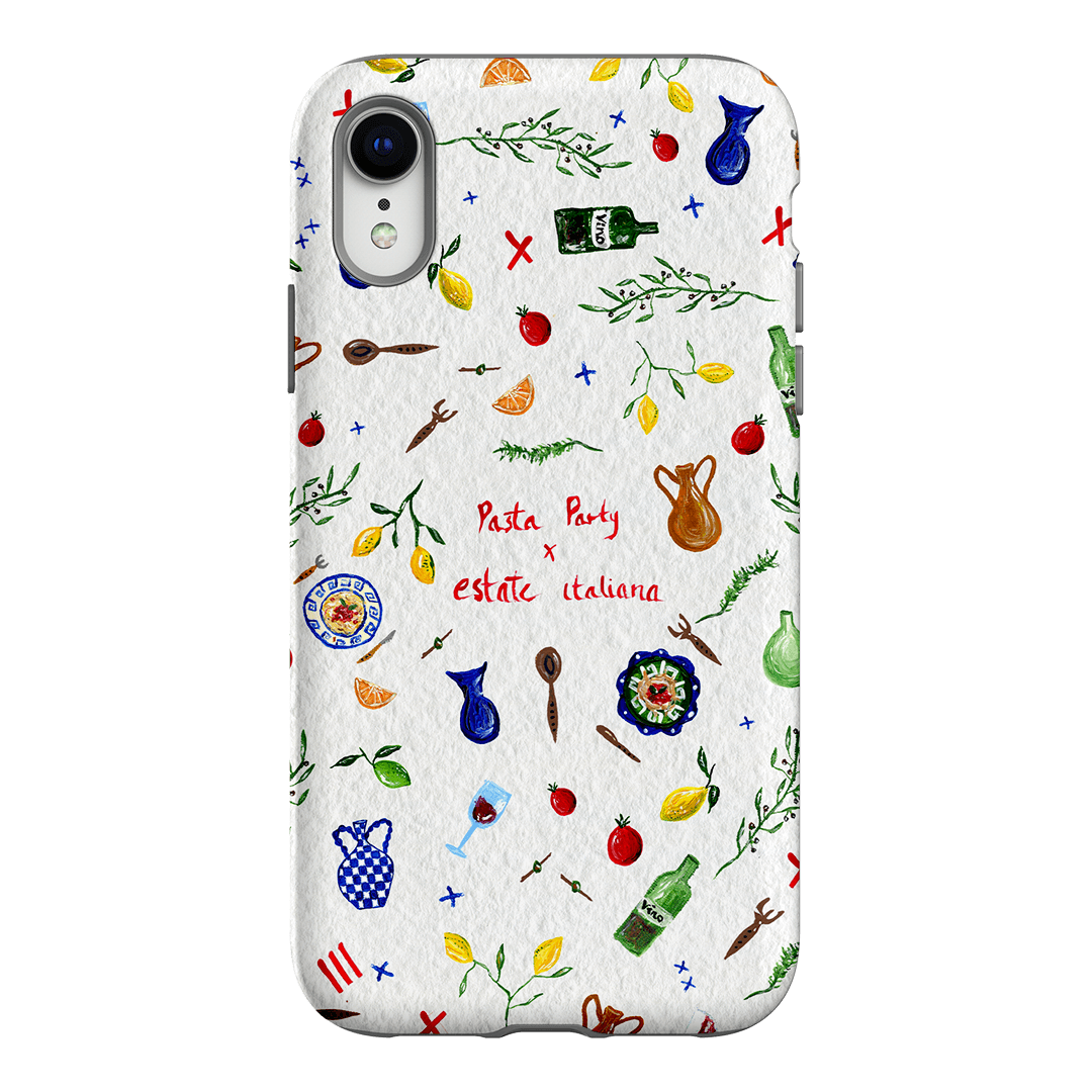 Pasta Party Printed Phone Cases iPhone XR / Armoured by BG. Studio - The Dairy