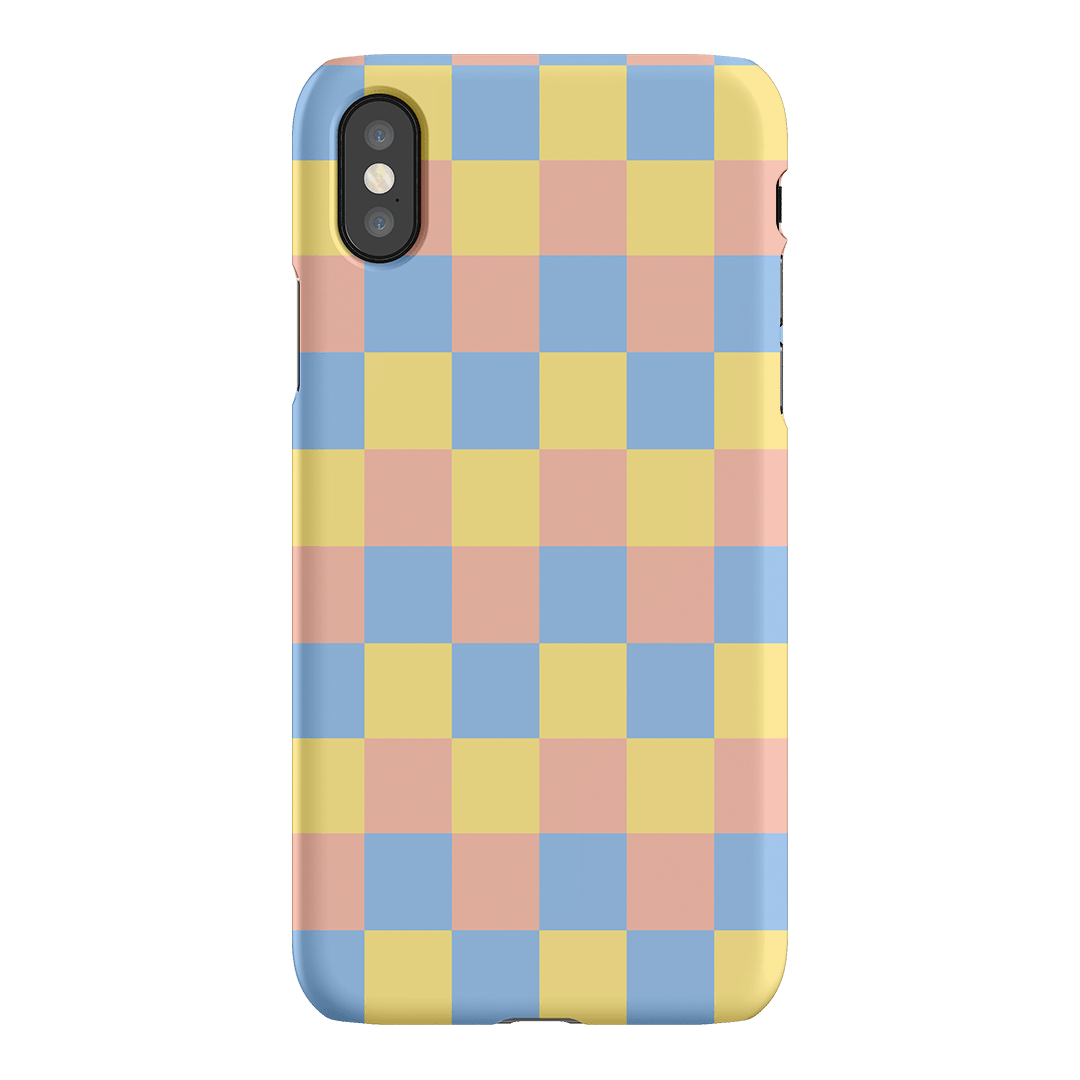 Checks in Spring Matte Case Matte Phone Cases iPhone XS / Snap by The Dairy - The Dairy