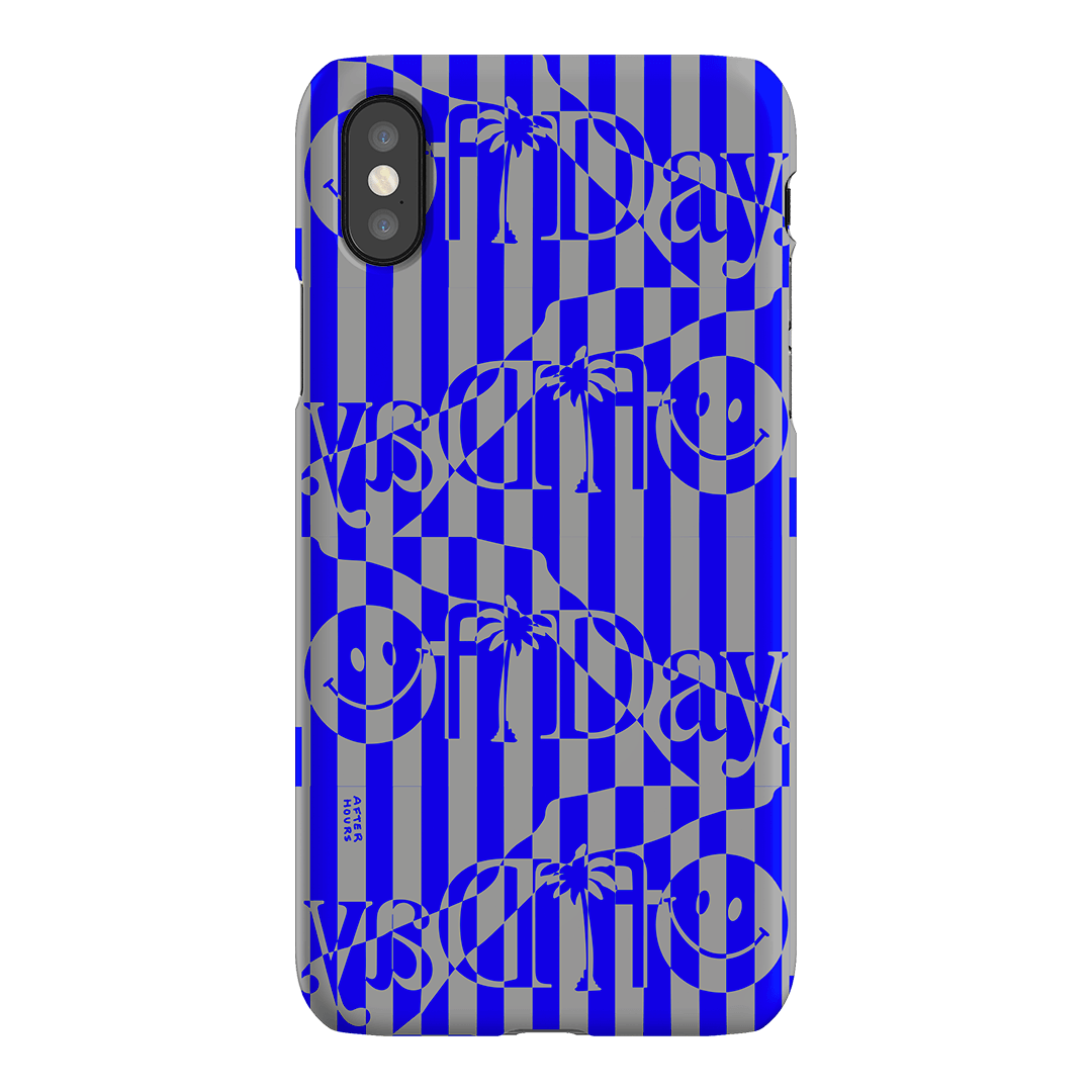 Kind of Blue Printed Phone Cases iPhone XS / Snap by After Hours - The Dairy