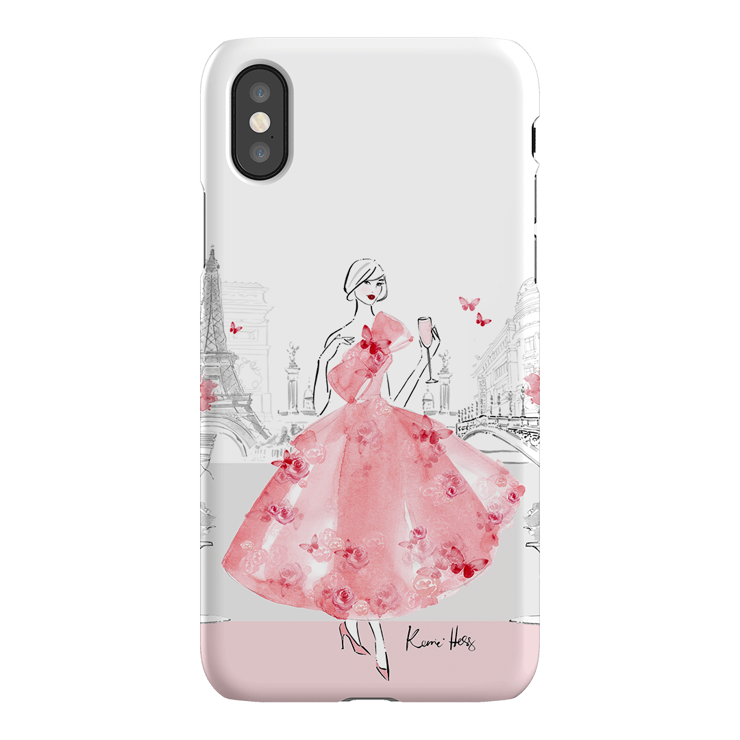 Rose Paris Printed Phone Cases iPhone XS / Snap by Kerrie Hess - The Dairy
